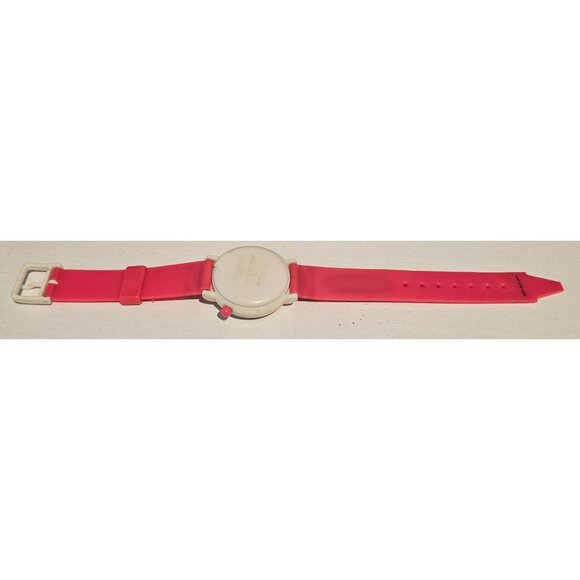 Crayola Crayon Pink Jelly Band Watch Armitron Quartz Vintage 80s Bright UNTESTED - Picture 8 of 9
